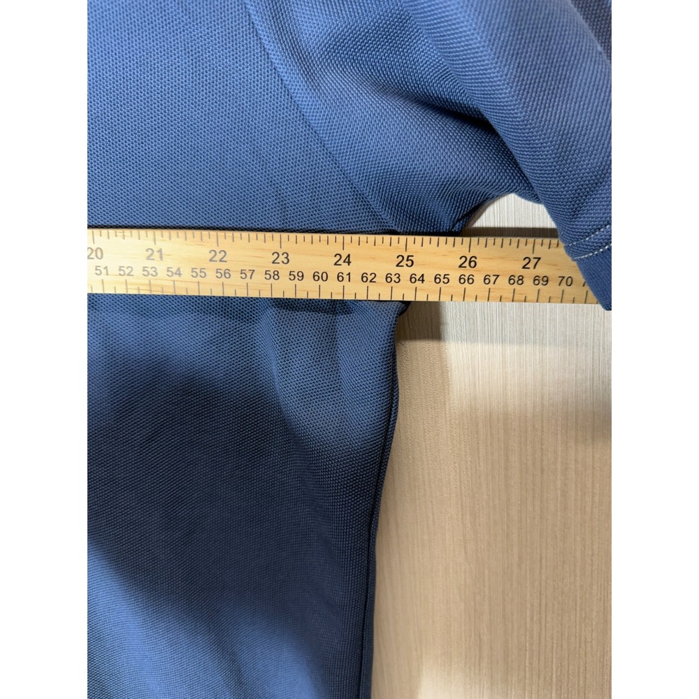Tommy Bahama Mens XL Emfielder Supima Cotton Blue Short Sleeve Polo Shirt - Picture 6 of 13